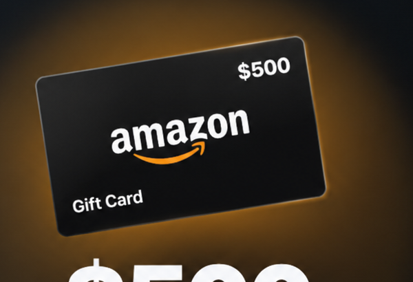 $500 Amazon Gift Card